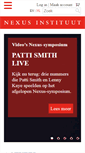 Mobile Screenshot of nexus-instituut.nl